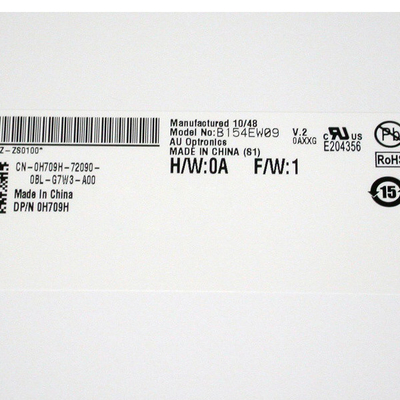 شاشة LCD RGB Vertical Strip B154EW09 V2 حجم 15.4 بوصة