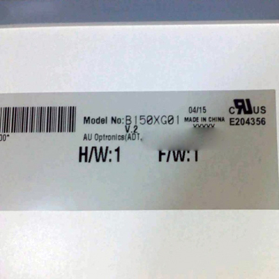 B150XG01 V2 15.0 بوصة 1024 * 768 شاشة LCD TFT-LCD