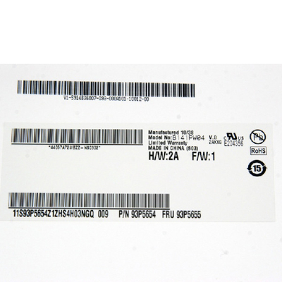 B141PW04 V0 HW2A 14.1 بوصة 1440 * 900 شاشة TFT-LCD شاشة LCD