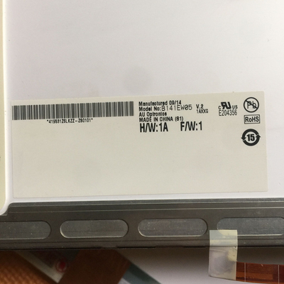 B141EW05 V2 14.1 بوصة 1280 * 800 شاشة LCD TFT-LCD
