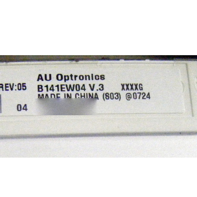 B141EW04 V3 14.1 بوصة 1280 * 800 شاشة LCD TFT-LCD