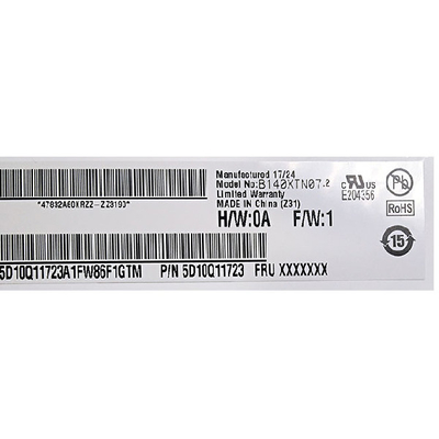 B140XTN07.2 14.0 بوصة 1366*768 لجهاز كمبيوتر محمول شاشة TFT-LCD