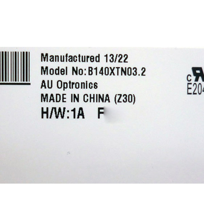 B140XTN03.2 14.0 بوصة 1366*768 لجهاز كمبيوتر محمول شاشة TFT-LCD