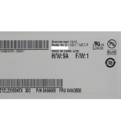 B140XTN03.0 14.0 بوصة 1366*768 لجهاز كمبيوتر محمول شاشة TFT-LCD