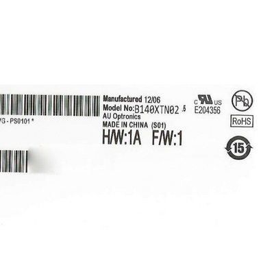 B140XTN02.5 HW1A 14.0 بوصة 1366 * 768 شاشة TFT-LCD للكمبيوتر المحمول