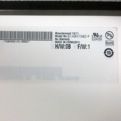 B140XTN02.0 14.0 بوصة 1366*768 شاشة TFT-LCD شاشة LCD