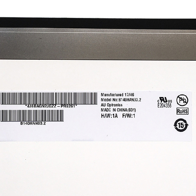 B140HAN03.2 HW1A 14.0 بوصة 1920*1080 شاشة LCD للكمبيوتر المحمول