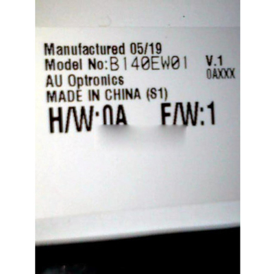 B140EW01 V1 14.0 بوصة 1280 * 768 شاشة شاشة TFT-LCD للكمبيوتر المحمول