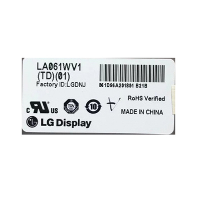 LA061WV1-TD01 6.1 بوصة شاشة LCD 800 * 480 وحدة لوحة LCD