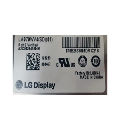 LA070WV4-SD01 7.0 بوصة شاشة LCD 800 * 480 شاشة LCD