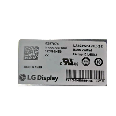 LA123WF4-SL01 12.3 بوصة شاشة LCD لشركة أودي بنز لوحات الأداة