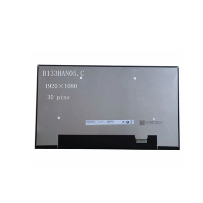 B133HAN05.C 13.3 بوصة 30 دبوس 1920 * 1080 وحدة عرض LCD