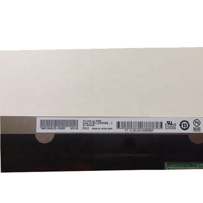 B116XAN06.1 لأجهزة الكمبيوتر المحمولة 800: 1 شاشة TFT LCD eDP 11.6 بوصة