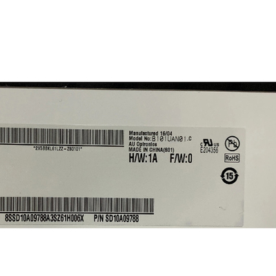 B101UAN01.C 10.1 بوصة 16.7M 50%NTSC شاشة LCD