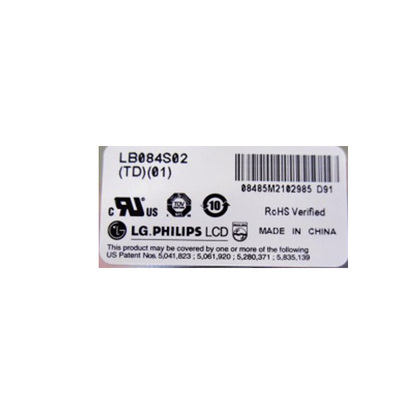 LB084S02-TD01 أصل 8.4 بوصة شاشة عرض LCD