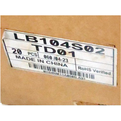 LB104S02-TD01 10.4 بوصة 800 * 600 لوحة عرض LCD