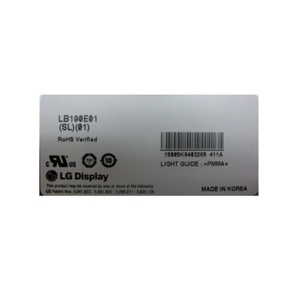 LB190E01-SL01 19.0 بوصة 1280 * 1024 وحدة شاشة LCD