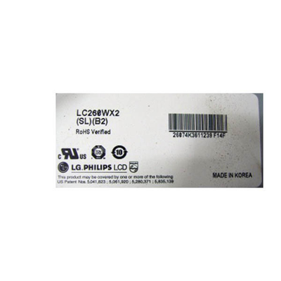 26.0 بوصة LC260WX2-SLB2 لوحة عرض LCD 1366 * 768 30 دبوس