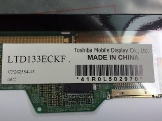 LTD133ECKF LVDS13.3 بوصة لوحة شاشة LCD TFT للكمبيوتر المحمول