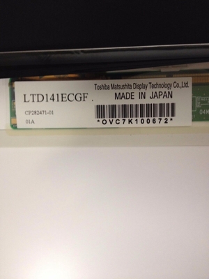 LTD141ECGF 14.1 بوصة LVDS 262K شاشة TFT-LCD