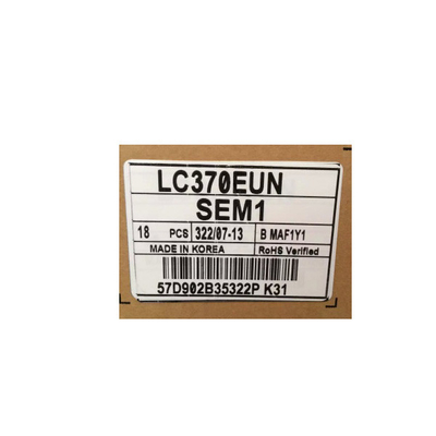لوحة شاشة LCD جديدة مقاس 36.5 بوصة LC370EUN-SEM1 1920*1080
