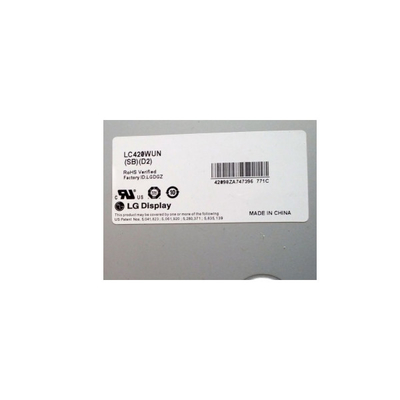 LC420WUN-SBD2 لوحة عرض LCD 1920 * 1080 وحدة شاشة LCD