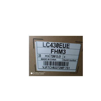 LC430EUE-FHM3 لوحة شاشة LCD عرض 43.0 بوصة