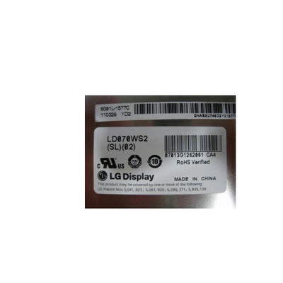 7وحدة شاشة LCD من 0.0 بوصة LD070WS2-SL02 لوحة شاشة LCD