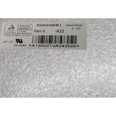 HannStar الأصلي 5.0 بوصة 800 * 480 وحدة عرض LCD HSD050IDW1-A22