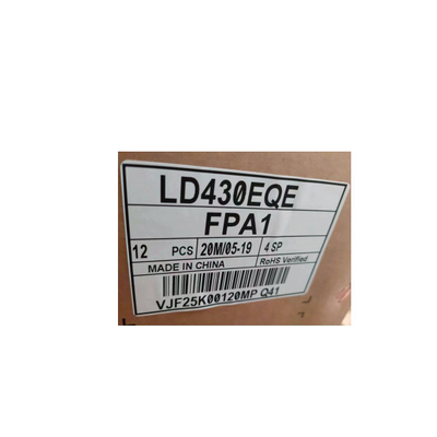 LD430EQE-FPA1 43.0 بوصة 60 هرتز لوحة LCD