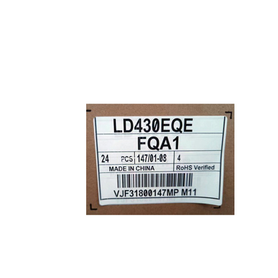 LD430EQE-FQA1 51 دبوسًا عرض LCD 43.0 بوصة للإشارات الرقمية