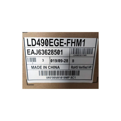 LD490EGE-FHM1 51 دبوسًا شاشة LCD 49.0 بوصة للإشارات الرقمية