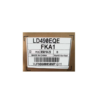 LD490EQE-FKA1 51 دبوس 3840 * 2160 شاشة LCD 60 هرتز للإشارات الرقمية