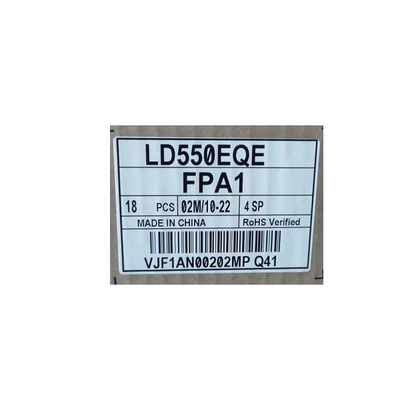 شاشة LCD LD550EQE-FPA1 51 دبوس 3840 * 2160 60 هرتز