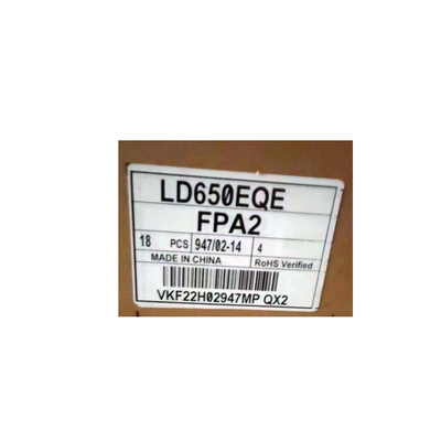 الشاشة الجديدة LD650EQE-FPA2 65.0 بوصة 3840*2160 لوحة LCD