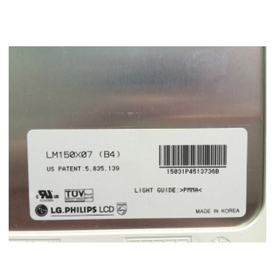 LM150X07-B4 15.0 بوصة شاشة شاشة LCD 1024 * 768 شاشة