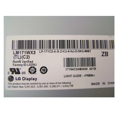 LM171WX3-TLC2 17.1 بوصة 1440 * 900 لوحة LCD لمراقب سطح المكتب