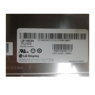 LM190E08-TLG3 19.0 بوصة LCD Module 1280*1024 شاشة LCD