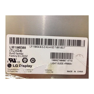 LM190E08-TLG4 شاشة LCD جديدة بقيمة 19.0 بوصة