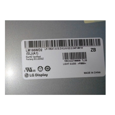 LM195WD2-SLA1 WLED 1600 * 900 شاشة LCD 19.5 بوصة شاشة TFT LCD