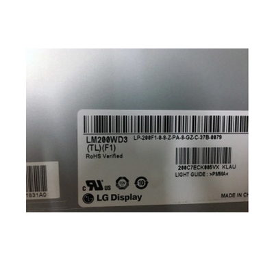 LM200WD3-TLF1 20.0 بوصة شاشة LCD TFT 1600 * 900 لوحة LCD LVDS