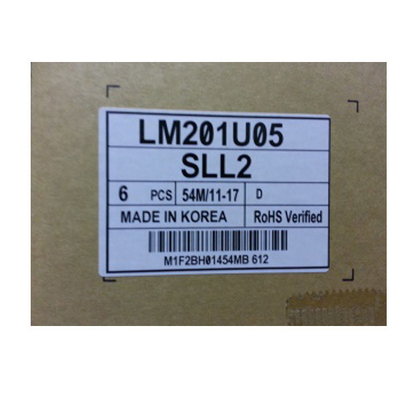 LM201U05-SLL2 20.1 بوصة شاشة LCD 1600 * 1200 للكمبيوتر