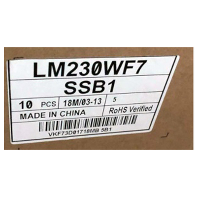 LM230WF7-SSB1 23.0 بوصة FHD لمسة شاشة LCD TFT ل KIOSK