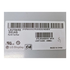 LM270WR3-SSA3 27.0 بوصة 3840*2160 لوحة LCD الطبية
