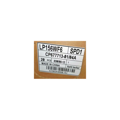LP156WF6-SPD1 15.6 بوصة 30 دبوس 1920 * 1080 60 هرتز شاشة LCD للكمبيوتر المحمول