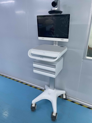 محطة عمل متنقلة طبية ذات شاشة واحدة من الدرجة الأولى 1920 × 1080 iPS
