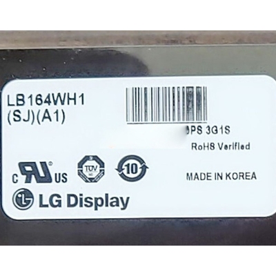 16.4 بوصة LB164WH1-SJA1 شريط LCD ممتد 1366 × 238 IPS