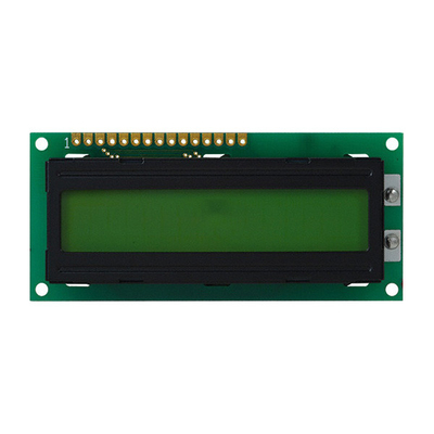 شاشة LCD مقاس 2.4 بوصة و 16 حرفًا × 1 سطرًا DMC-16105NY-LY-ANN LCD