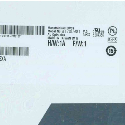 شاشة كمبيوتر محمول Lcd أصلية B170UW01 V0 1920 × 1200