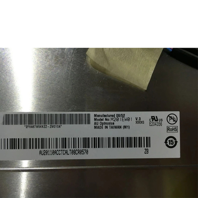 AUO M201EW01 V3 1680 * 1050 a-Si TFT-LCD ، شاشة كمبيوتر محمول LCD LCM